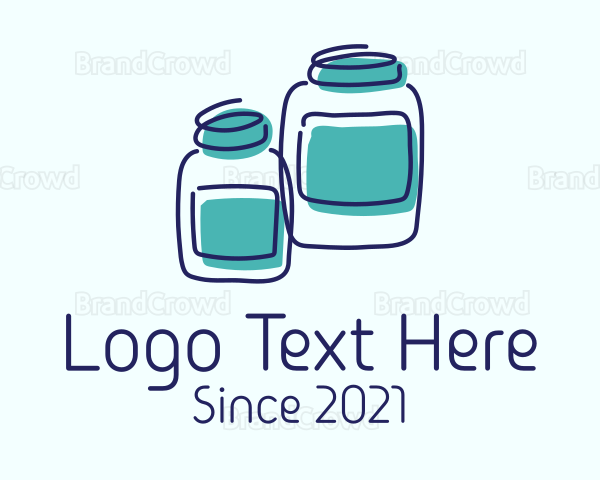 Jar Storage Container Logo