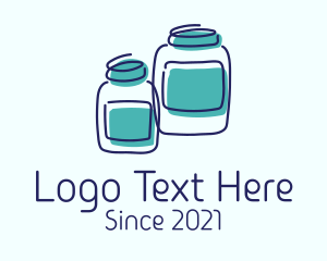 Tin Can - Jar Storage Container logo design