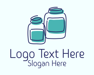 Jar Storage Container  Logo