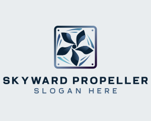 Propeller - HVAC Fan Propeller logo design