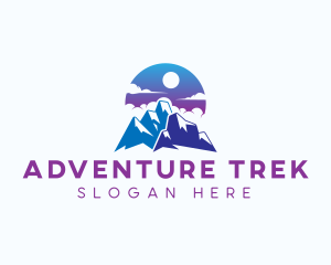 Mountain Peak Adventure logo design