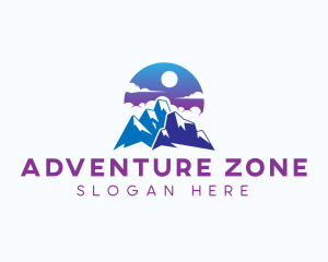 Mountain Peak Adventure logo design