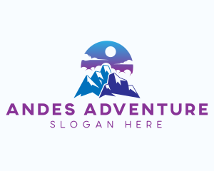 Mountain Peak Adventure logo design