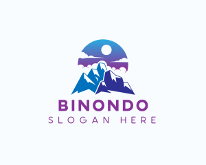 Holiday - Mountain Peak Adventure logo design