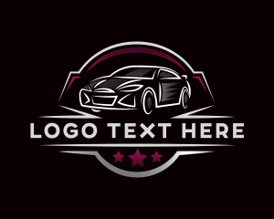Detailing - Car Automotive Garage logo design