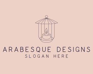 Interior Design Candle logo design