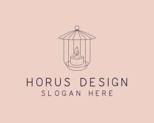 Interior Design Candle logo design