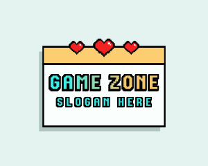 Cute Pixel Gaming logo design