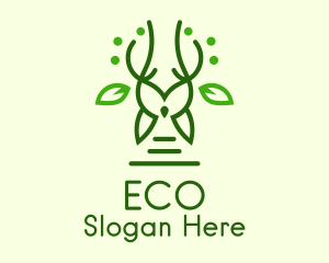 Green Forest Owl  Logo
