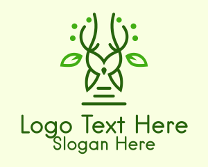 Green Forest Owl  Logo