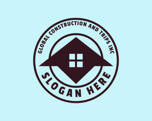 Broker - Housing Property Roof logo design