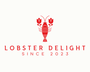 Lobster Rose Diner  logo design