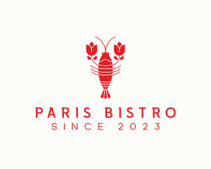 Lobster Rose Diner  logo design