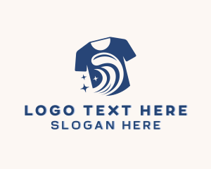 Printing - Sparkling Wave T shirt logo design