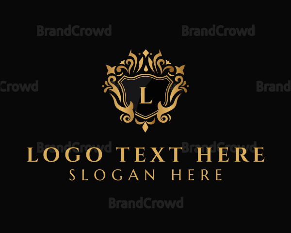 Luxury Royalty Crest Logo