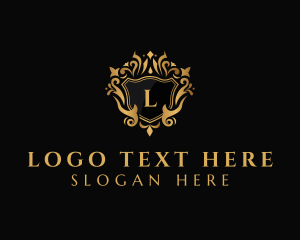 Luxury Royalty Crest logo design