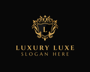 Luxury Royalty Crest logo design