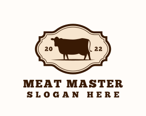 Cow Ranch Steakhouse logo design