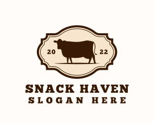 Cow Ranch Steakhouse logo design