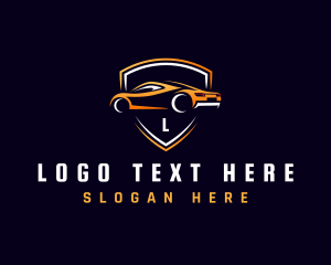 Garage - Car Security Protection logo design