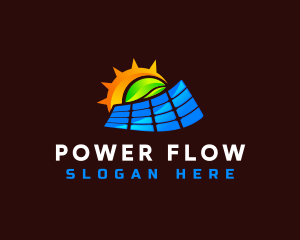 Solar Power Electronics logo design