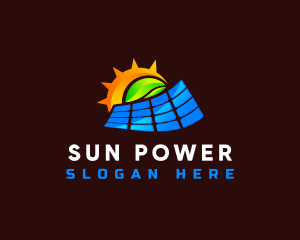 Solar Power Electronics logo design