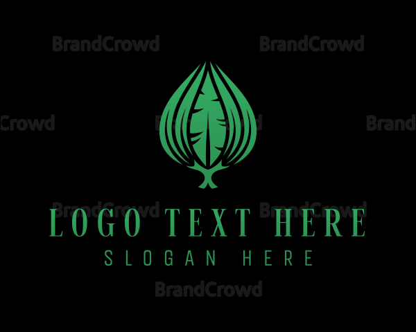 Botanical Leaf Organic Logo