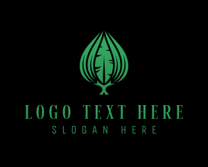 Botanical Leaf Organic Logo