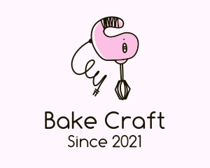 Bakeware - Electric Kitchen Mixer logo design