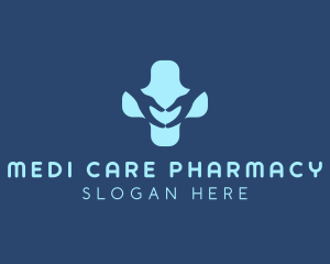 Pharmacist - Wellness Medical Doctor Cross logo design