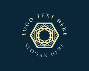 Hexagon - Hexagon Crystal Jewelry Boutique logo design