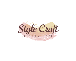 Artistic Paint Style logo design