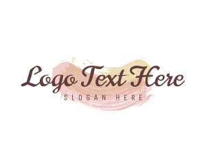 Styling - Artistic Paint Style logo design