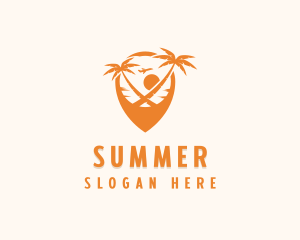 Summer Adventure Trip logo design