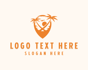 Locator - Summer Adventure Trip logo design