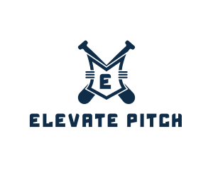 Pitch - Crest Baseball Sports Club logo design