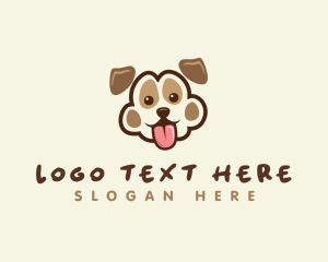 Grooming - Dog Paw Pet logo design