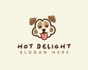 Dog Paw Pet logo design