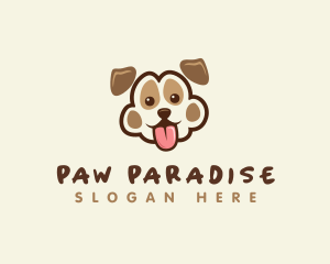 Dog Paw Pet logo design