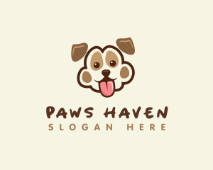 Dog Paw Pet logo design