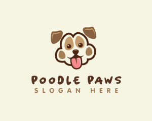 Dog Paw Pet logo design