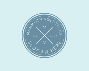 Minimalist Generic Hipster logo design