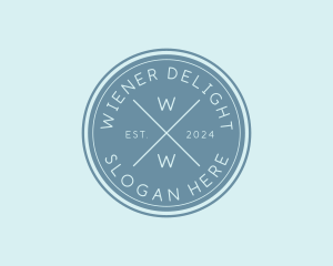 Minimalist Generic Hipster logo design