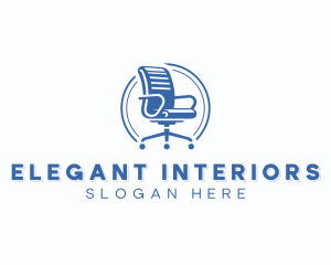 Office Chair Furniture logo design