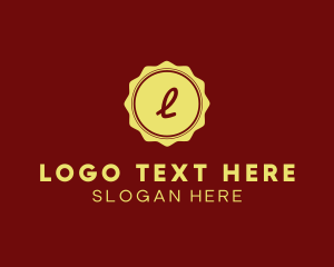 Sepia - Elegant Stamp Badge logo design