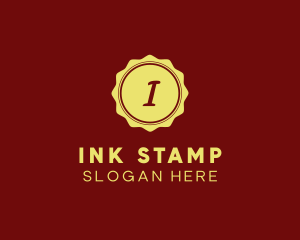Elegant Stamp Badge logo design