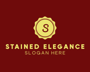 Elegant Stamp Badge logo design