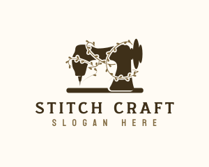 Stitch - Sewing Tailor Seamstress logo design