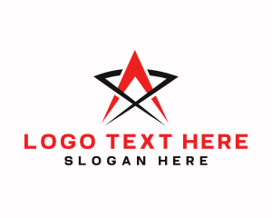 Import - Star Arrow Agency logo design