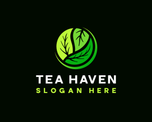 Leaf Lawn Horticulture logo design